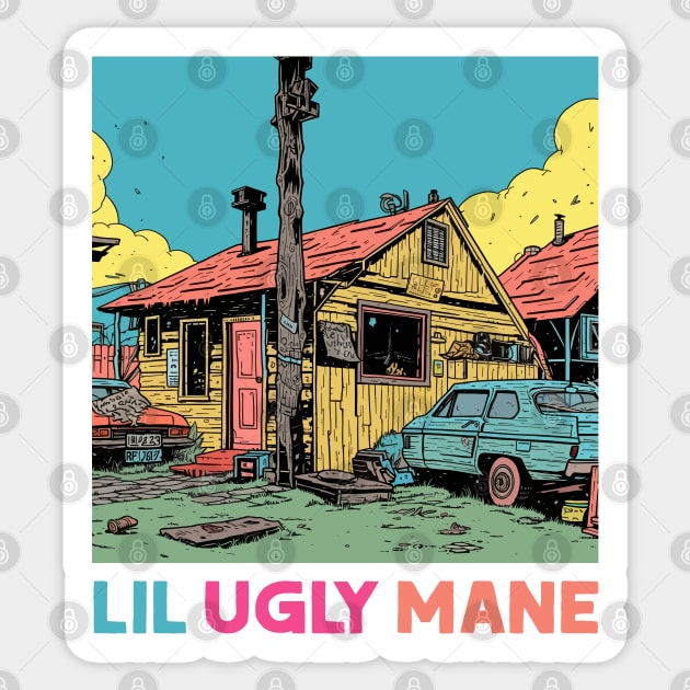 Lil Ugly Mane Sticker by unknown_pleasures